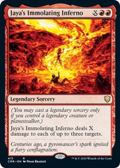 Jaya's Immolating Inferno [Commander Legends] | North Game Den