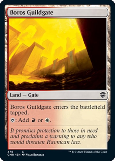 Boros Guildgate [Commander Legends] | North Game Den