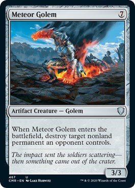 Meteor Golem (467) [Commander Legends] | North Game Den