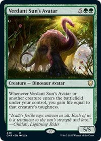 Verdant Sun's Avatar [Commander Legends] | North Game Den