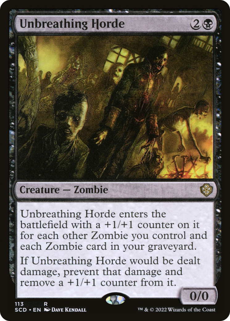 Unbreathing Horde [Starter Commander Decks] | North Game Den