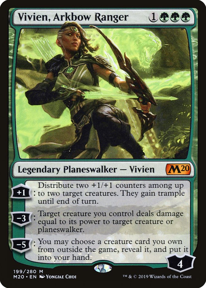 Vivien, Arkbow Ranger [Core Set 2020] | North Game Den