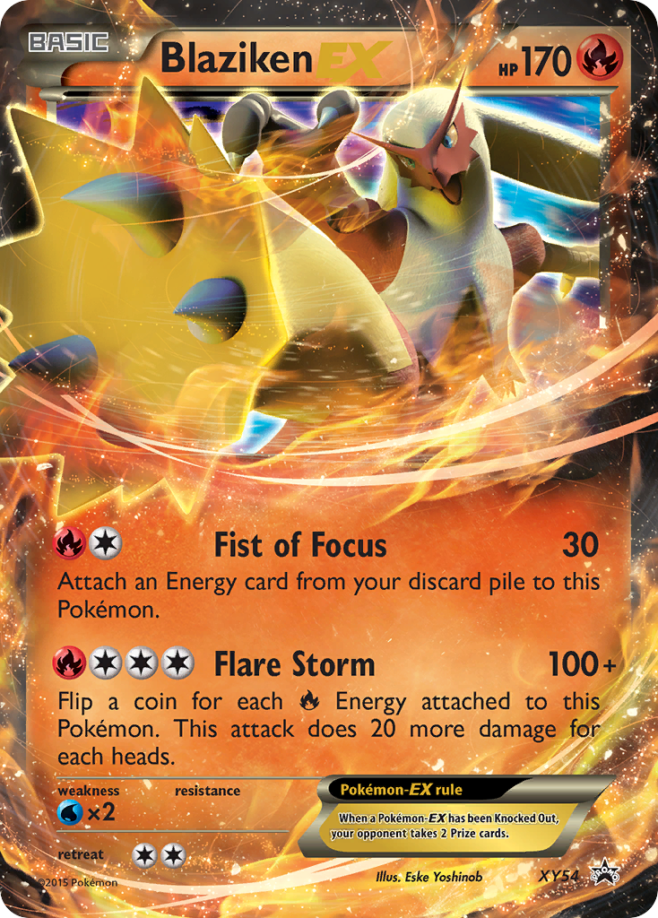 Blaziken EX (XY54) [XY: Black Star Promos] | North Game Den