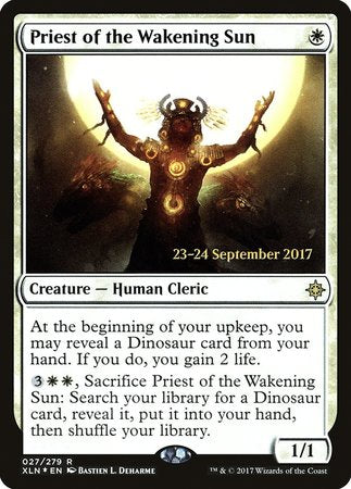 Priest of the Wakening Sun [Ixalan Promos] | North Game Den