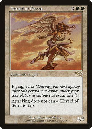 Herald of Serra [Urza's Saga] | North Game Den