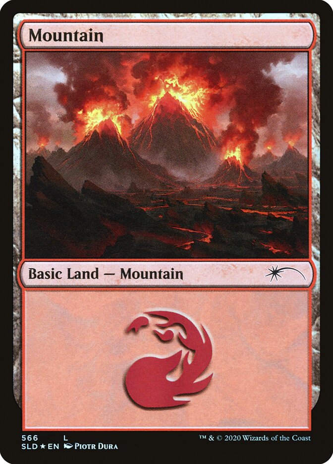 Mountain (Seismic) (566) [Secret Lair Drop Promos] | North Game Den