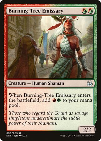 Burning-Tree Emissary [Duel Decks: Mind vs. Might] | North Game Den