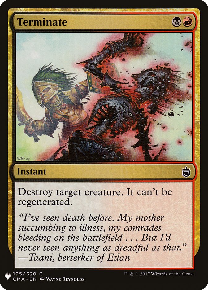 Terminate [Mystery Booster] | North Game Den