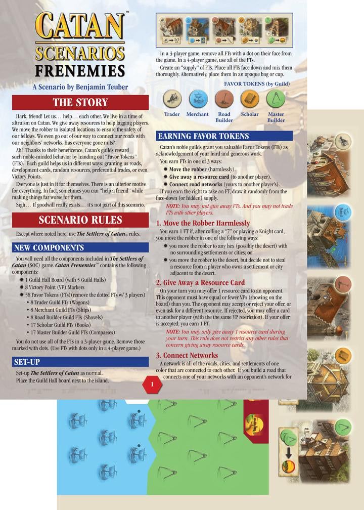 Catan: Scenario - Frenemies of Settlers of Catan | North Game Den