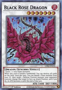 Black Rose Dragon (Blue) [LDS2-EN110] Ultra Rare | North Game Den