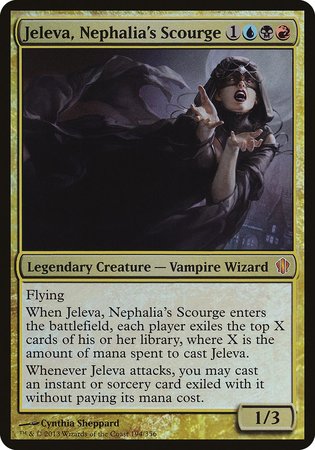 Jeleva, Nephalia's Scourge (Commander 2013) [Commander 2013 Oversized] | North Game Den
