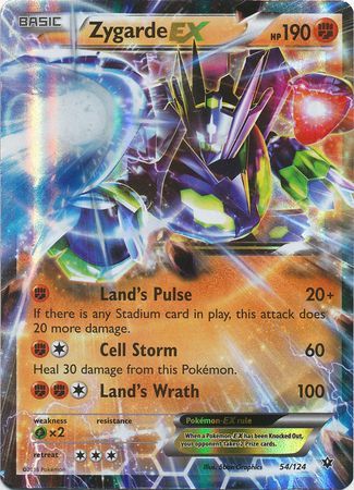 Zygarde EX (54/124) (Jumbo Card) [XY: Fates Collide] | North Game Den