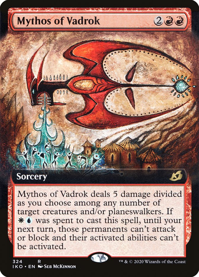 Mythos of Vadrok (Extended Art) [Ikoria: Lair of Behemoths] | North Game Den