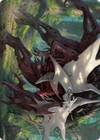 Vorinclex, Monstrous Raider 1 Art Card [Kaldheim: Art Series] | North Game Den