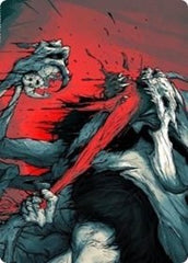 Vorinclex, Monstrous Raider 2 Art Card [Kaldheim: Art Series] | North Game Den