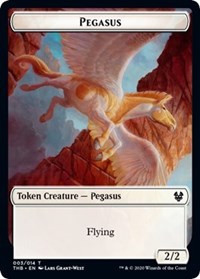 Pegasus // Wall Double-sided Token (Challenger 2021) [Unique and Miscellaneous Promos] | North Game Den