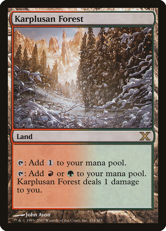 Karplusan Forest [Tenth Edition] | North Game Den
