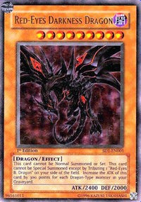 Red-Eyes Darkness Dragon [SD1-EN001] Ultra Rare | North Game Den