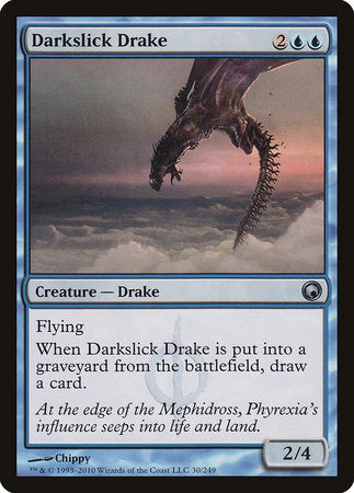 Darkslick Drake [Scars of Mirrodin] | North Game Den