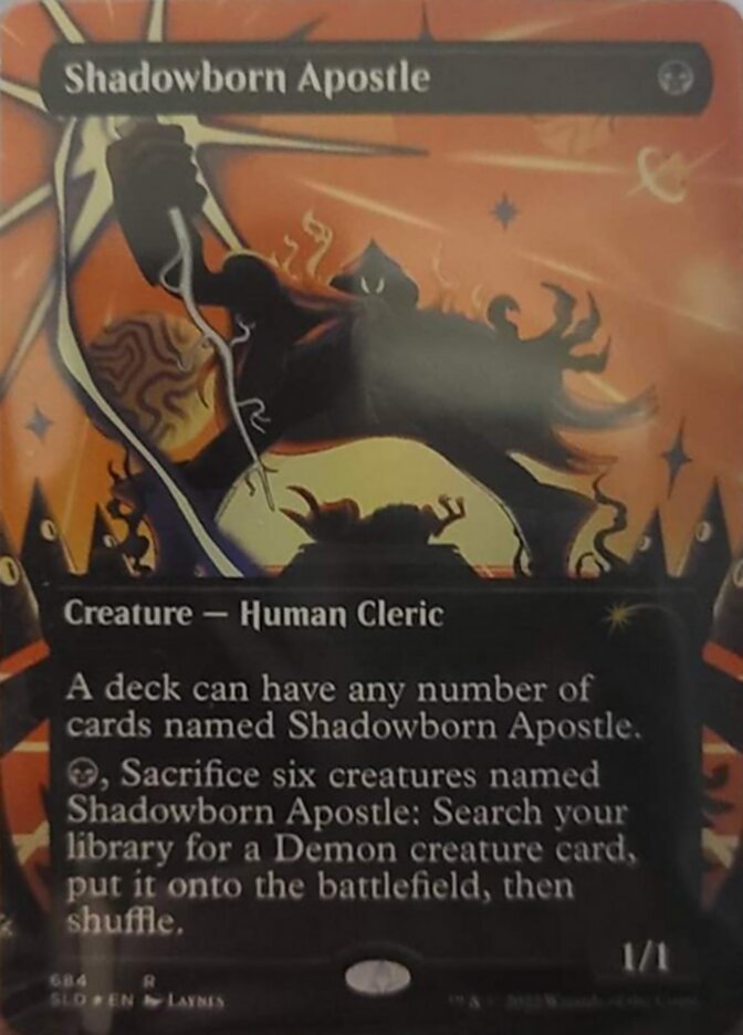 Shadowborn Apostle (Borderless) (684) [Secret Lair Drop Promos] | North Game Den