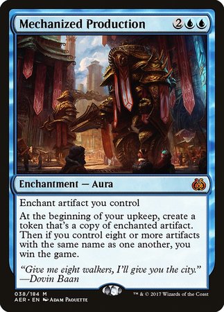 Mechanized Production [Aether Revolt] | North Game Den