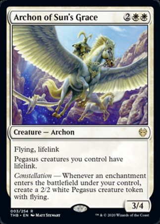 Archon of Sun's Grace [Theros Beyond Death] | North Game Den