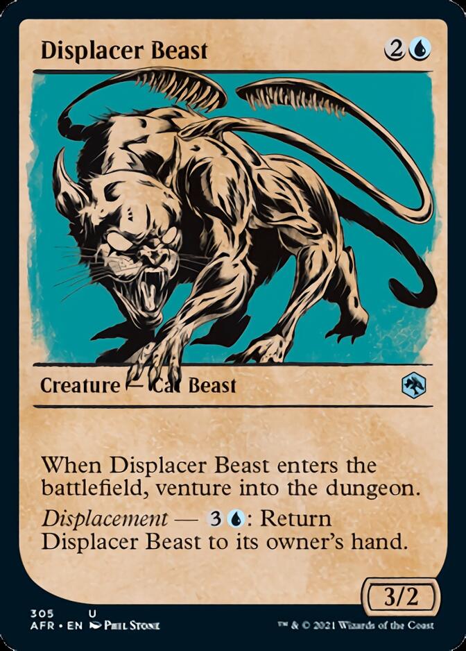 Displacer Beast (Showcase) [Dungeons & Dragons: Adventures in the Forgotten Realms] | North Game Den