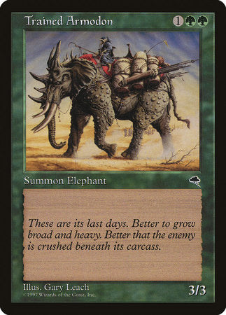 Trained Armodon [Tempest] | North Game Den
