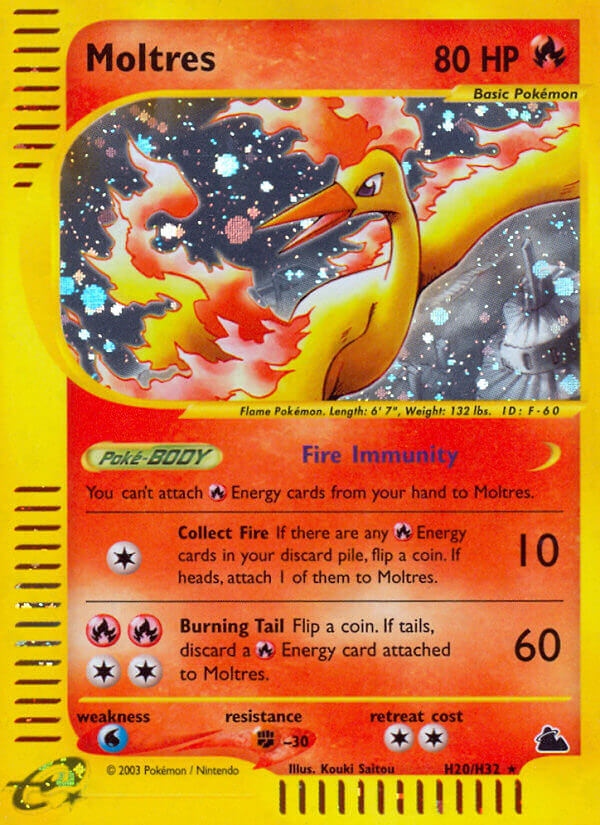 Moltres (H20/H32) [Skyridge] | North Game Den