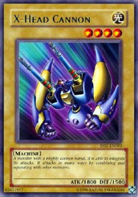 X-Head Cannon [DR1-EN059] Rare | North Game Den