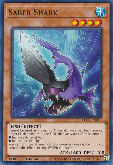 Saber Shark [LED9-EN050] Common | North Game Den