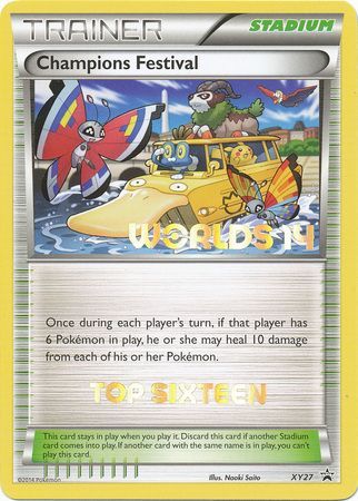 Champions Festival (XY27) (2014 Top Sixteen) [XY: Black Star Promos] | North Game Den