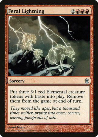Feral Lightning [Saviors of Kamigawa] | North Game Den