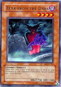Fear from the Dark [DR1-EN187] Rare | North Game Den