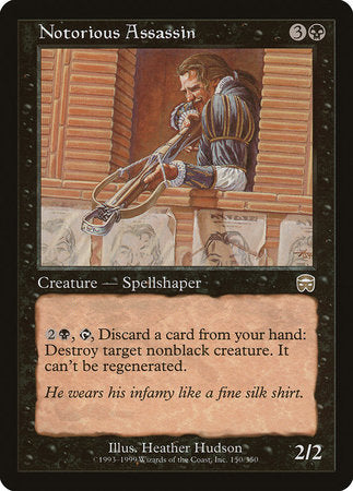 Notorious Assassin [Mercadian Masques] | North Game Den