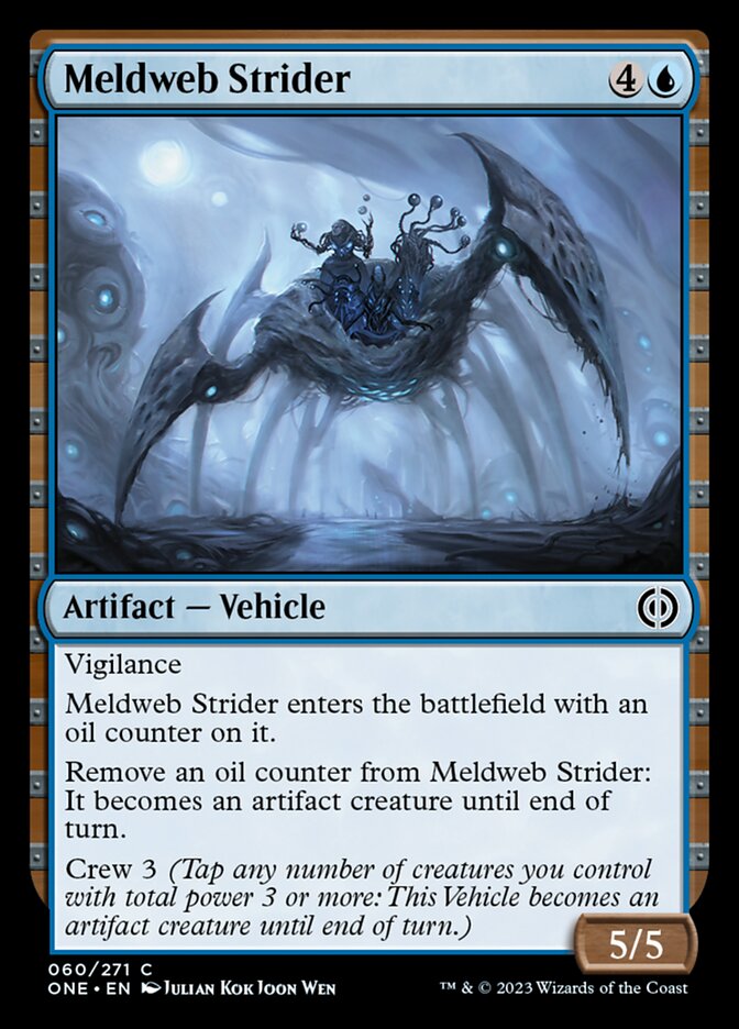 Meldweb Strider [Phyrexia: All Will Be One] | North Game Den