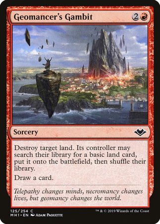 Geomancer's Gambit [Modern Horizons] | North Game Den