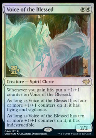 Voice of the Blessed [Innistrad: Crimson Vow Prerelease Promos] | North Game Den