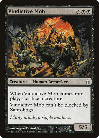 Vindictive Mob [Ravnica: City of Guilds] | North Game Den