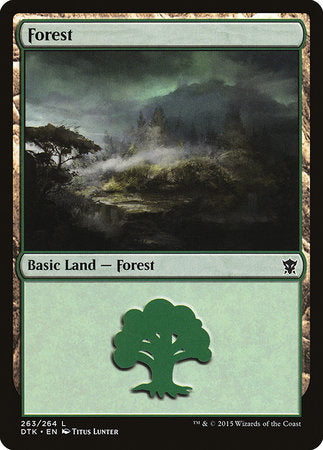 Forest (263) [Dragons of Tarkir] | North Game Den