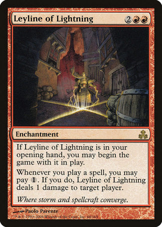 Leyline of Lightning [Guildpact] | North Game Den
