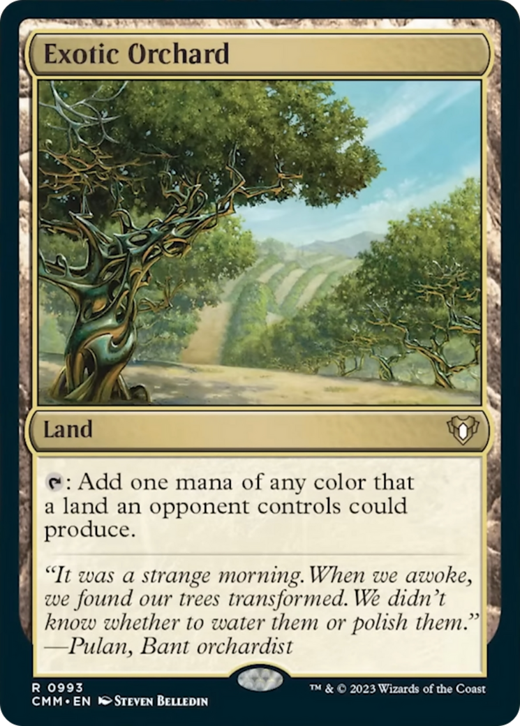 Exotic Orchard [Commander Masters] | North Game Den