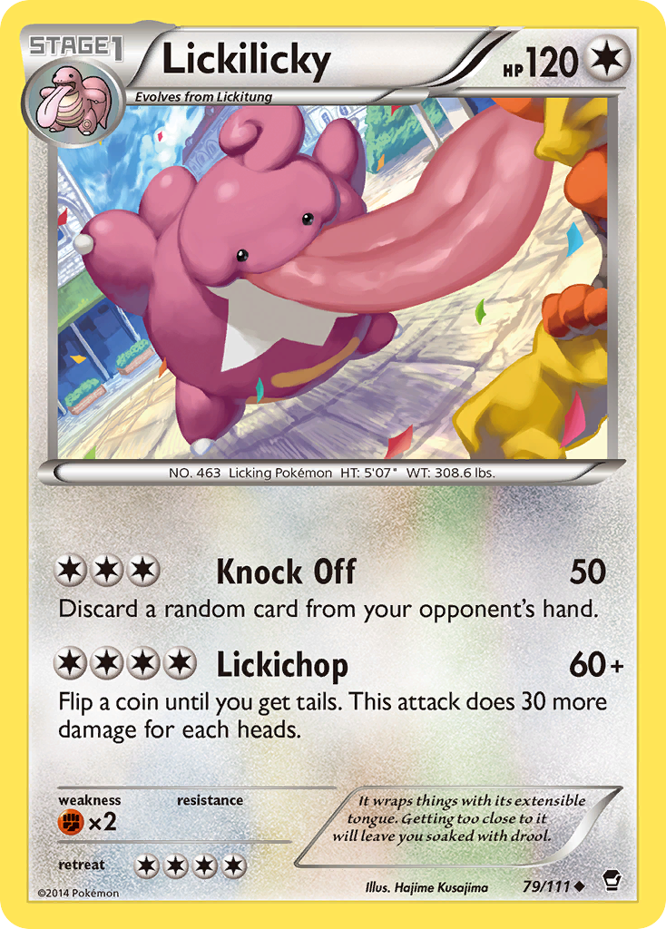 Lickilicky (79/111) [XY: Furious Fists] | North Game Den