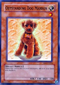 Outstanding Dog Marron [DR1-EN224] Common | North Game Den