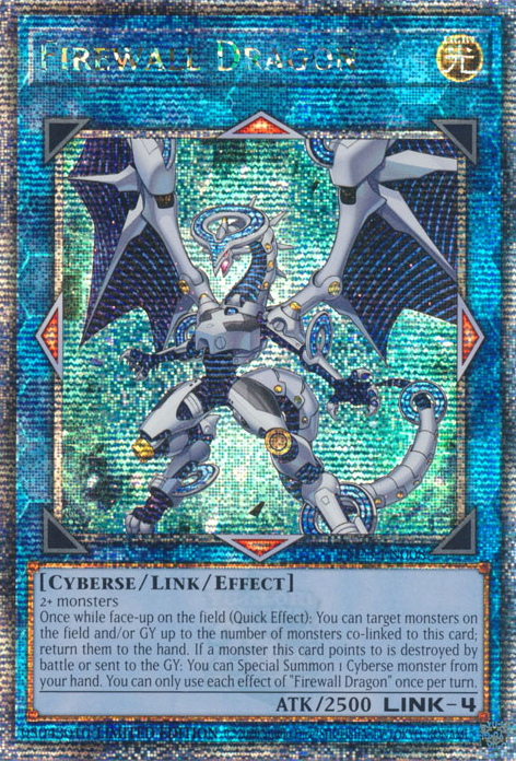 Firewall Dragon [TN23-EN008] Quarter Century Secret Rare | North Game Den