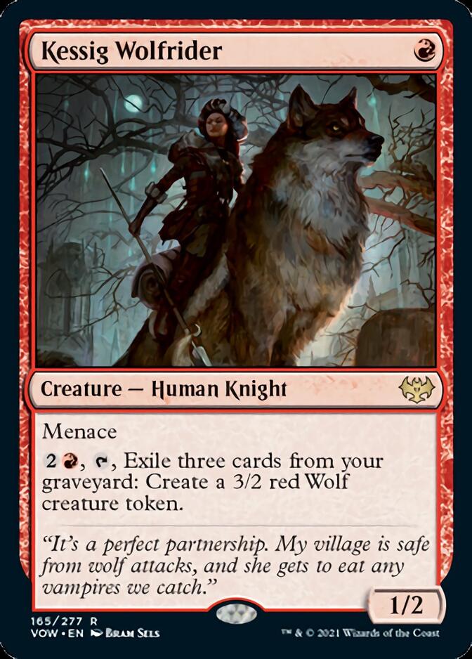 Kessig Wolfrider [Innistrad: Crimson Vow] | North Game Den