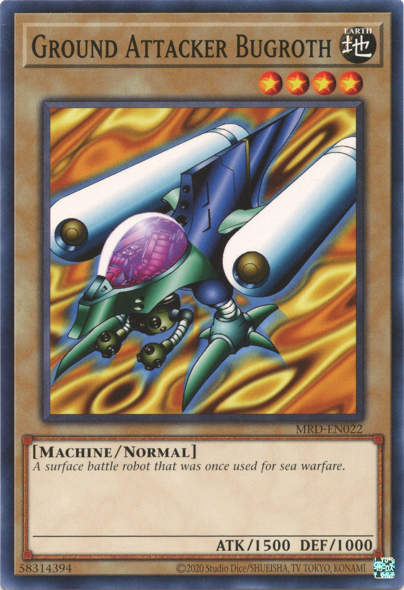Ground Attacker Bugroth (25th Anniversary) [MRD-EN022] Common | North Game Den