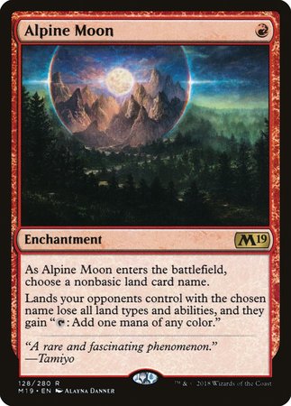 Alpine Moon [Core Set 2019] | North Game Den