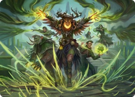 Witherbloom Command Art Card [Strixhaven: School of Mages Art Series] | North Game Den