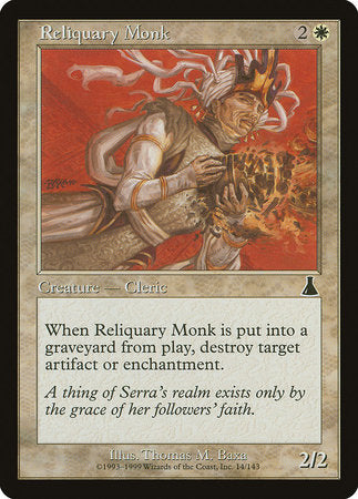 Reliquary Monk [Urza's Destiny] | North Game Den